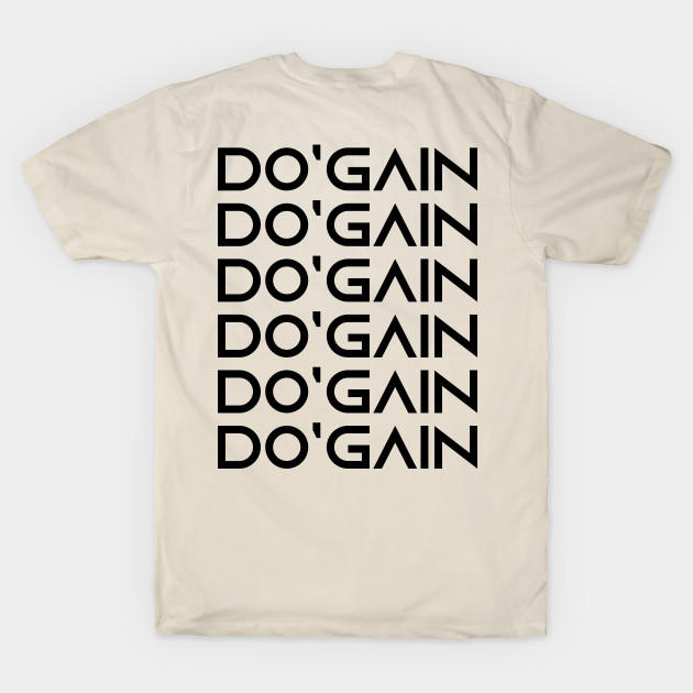 Do'gain (Black, Pattern) logo.  For people inspired to build better habits and improve their life. Grab this for yourself or as a gift for another focused on self-improvement. by Do'gain